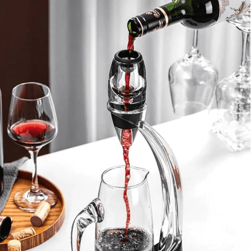 Aerador de Vinho Profissional Portátil Bar em Casa Polihousi